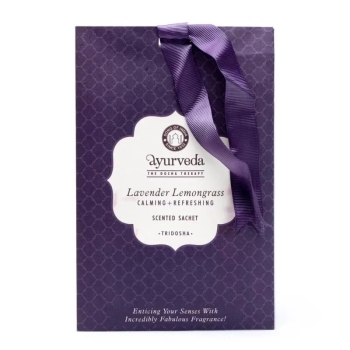 Perfumowana wisząca saszetka -Tridosha lawenda trawa cytrynowa
